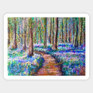 Bluebell Wood Sticker